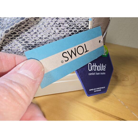 Toms NWT Paxton Winterized Midcut Slip on Womens Size 6 Ortholite Suede Insoles - Picture 6 of 11